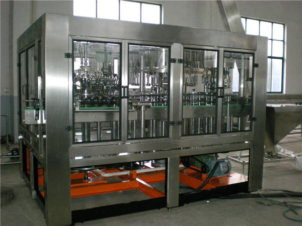 Автоматты шыны бөтелкедегі су құю машинасы