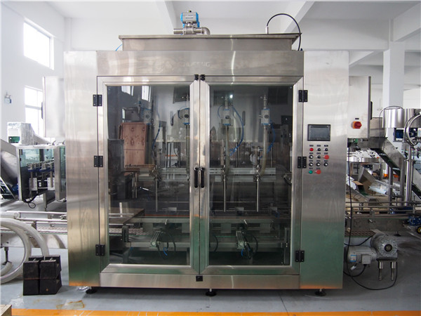 Азық-түлік өнімдерін автоматты түрде толтыру және зәйтүн майын құю машинасы