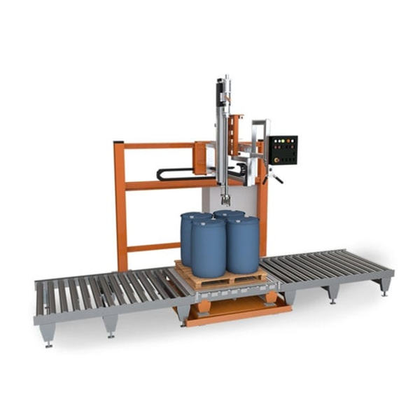 200L барабанды сұйықтықпен толтыру машинасы