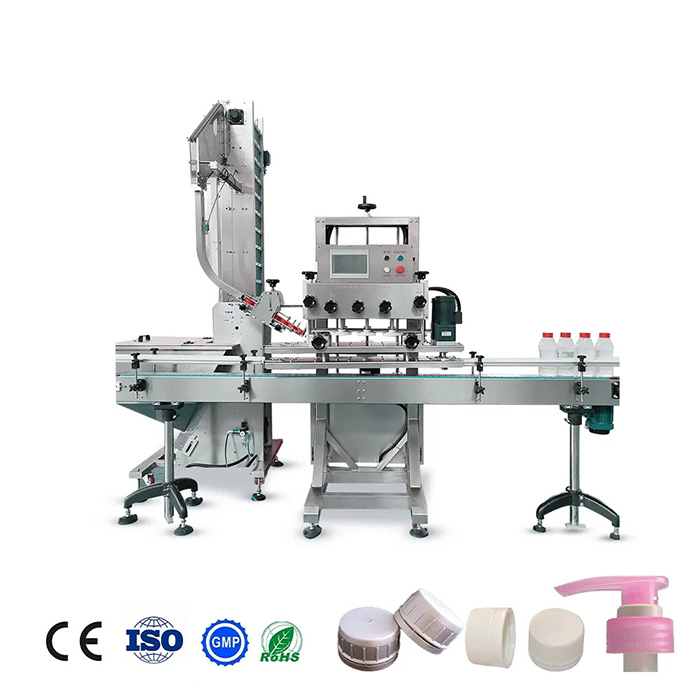 Сусабынға арналған шыны бөтелкелерді жабуға арналған автоматты автоматика