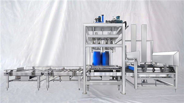 Реттелетін ESDF сериялары 100-1000L сыйымдылығы Үлкен барабанды автоматты толтыру машинасы